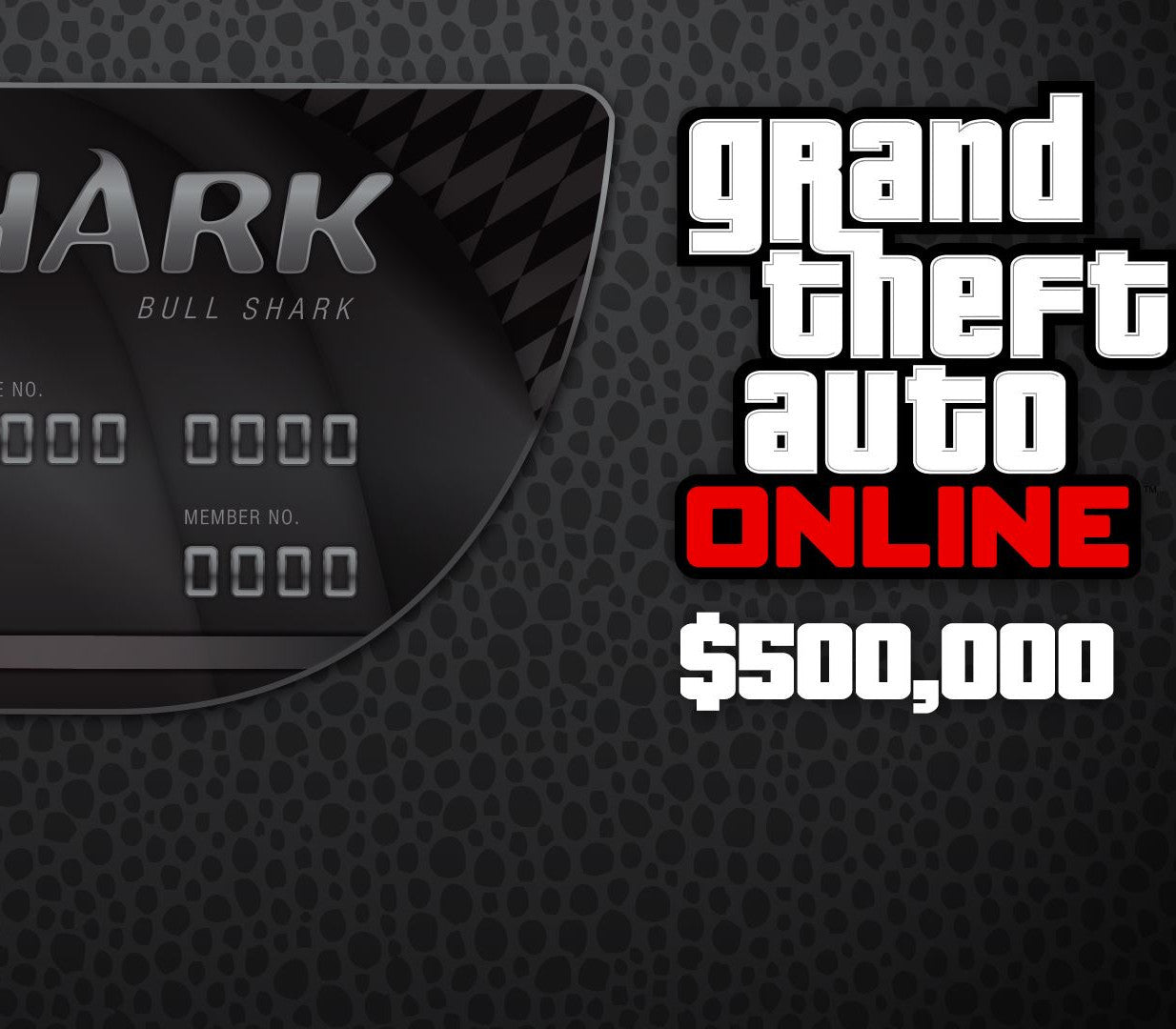 Grand Theft Auto Online - $600,000 Bull Shark Cash Card PC Activation Code
